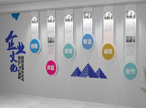 府谷企业文化墙需要传递什么办公文化？